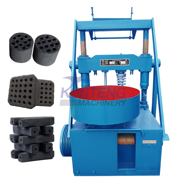 Honeycomb Coal Briquetting Machine, Palm Shell Charcoal Wheat Husk Charcoal Briquetting Machine - Briquette Size: Customized