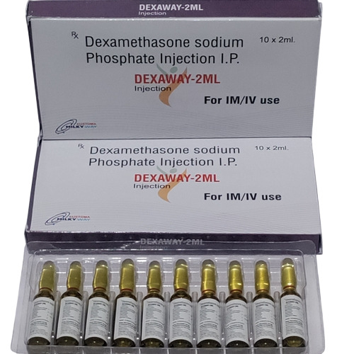 Dexamethasone Sodium Phosphate 2 Ml Injection - Age Group: Adult