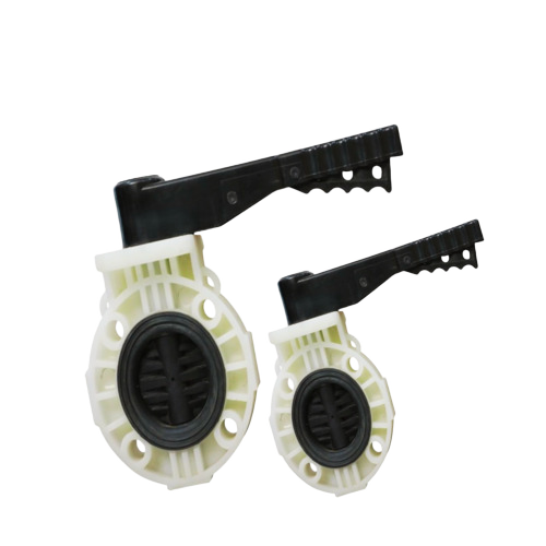 Pp Butterfly Valves - Color: Black & White