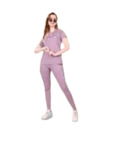 Lycra Co Ord Set - Color: Comes In Various Colors