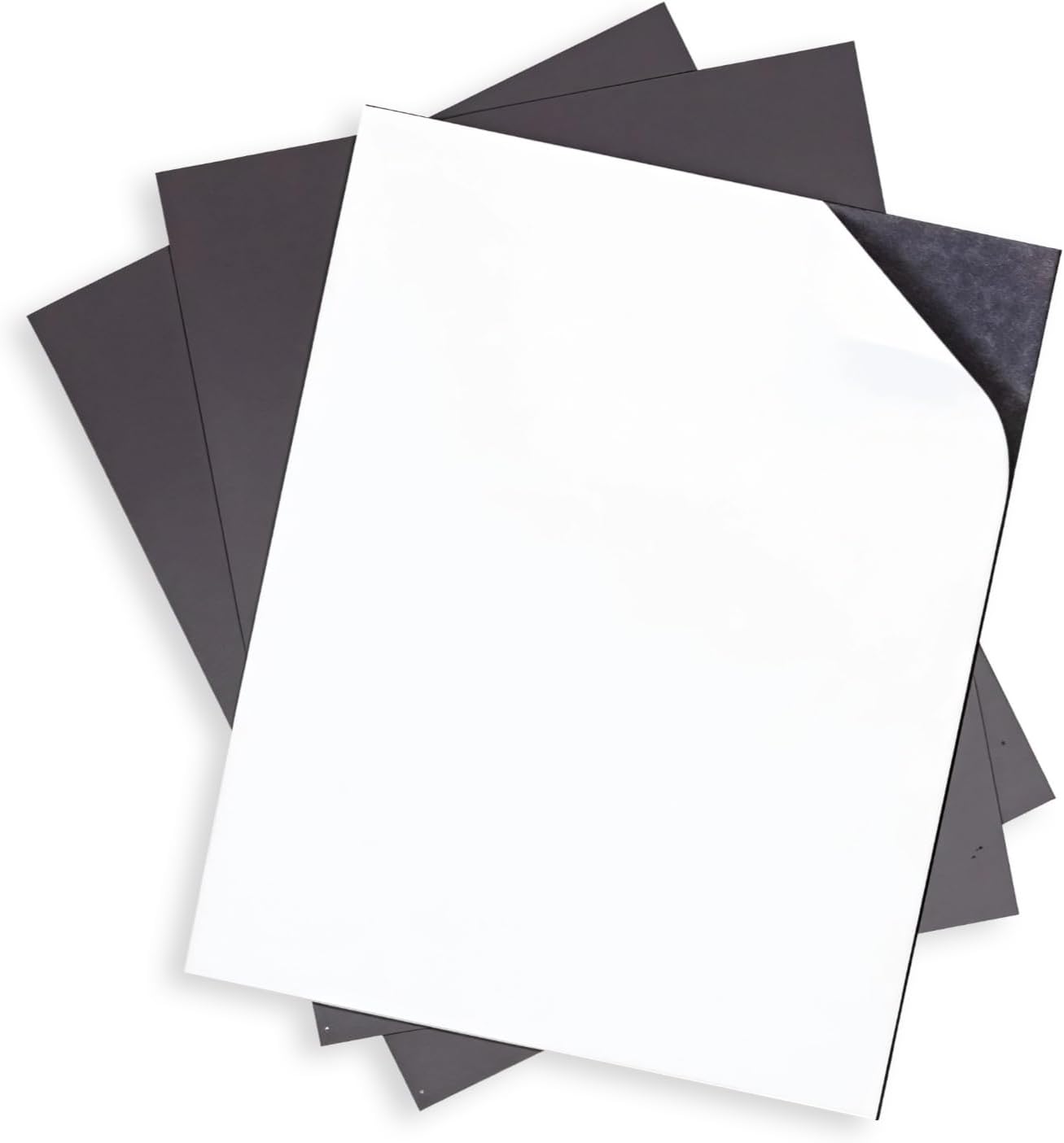 Adhesive Magnetic Sheet - 6" X 4" / 0.5 Mm To 4 Mm - Application: Industrial