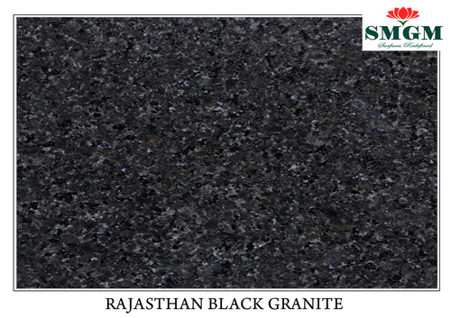 Rajasthan Black Granite - Granite Form: Slabs