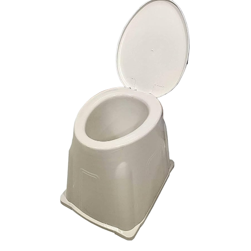 Plastic Toilet Sheet - Color: White