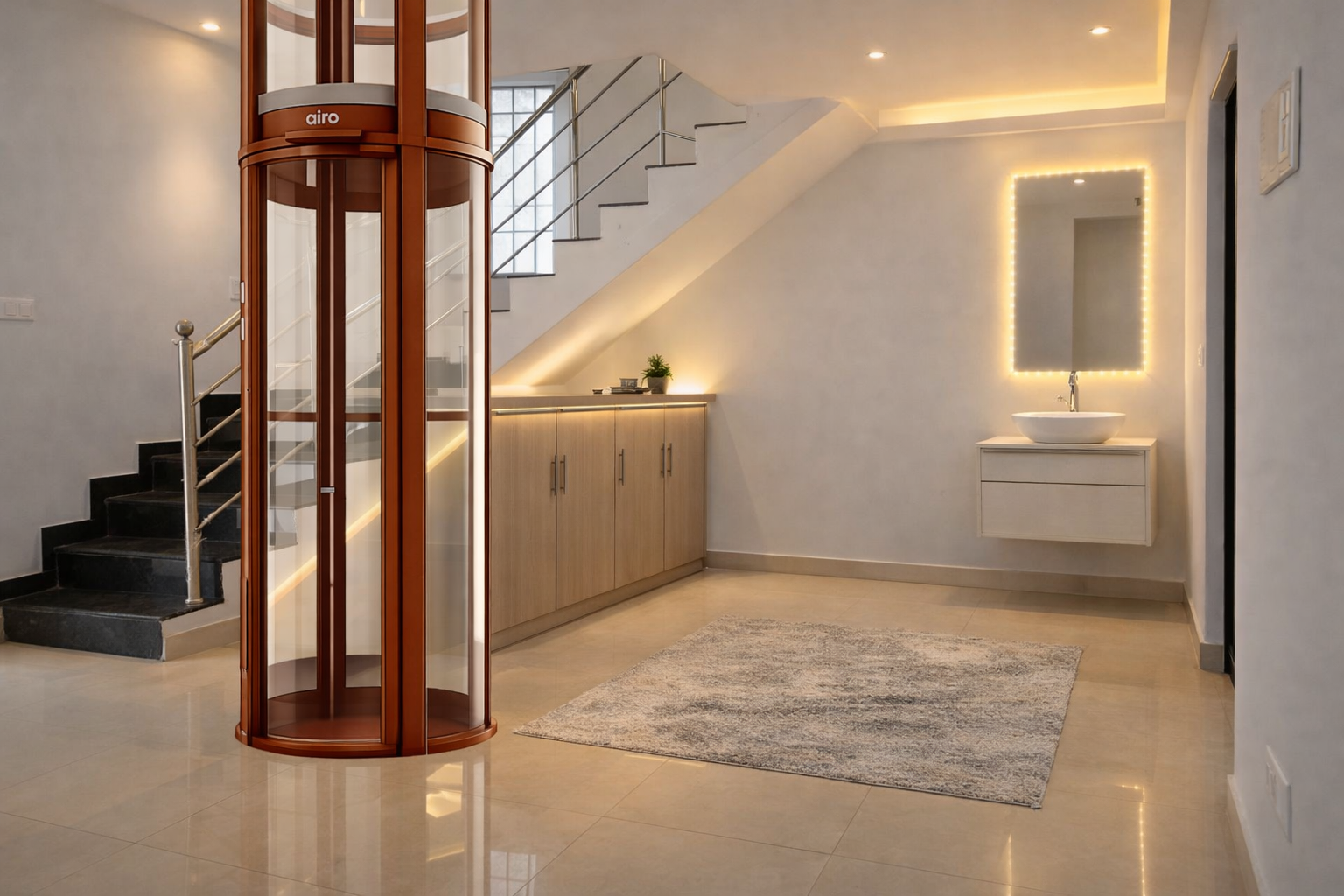 Home Elevators Lifts - Capacity: 2 Persons Kg