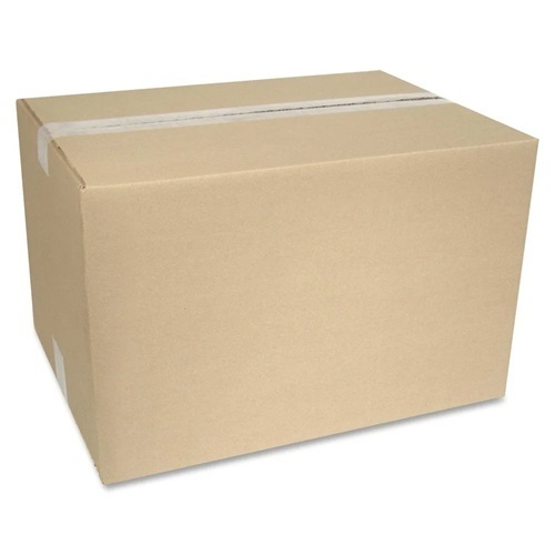 Plain Industrial Packaging Box - Paper, Square, All Sizes, Stackable, Tear and Moisture Resistant, Recyclable