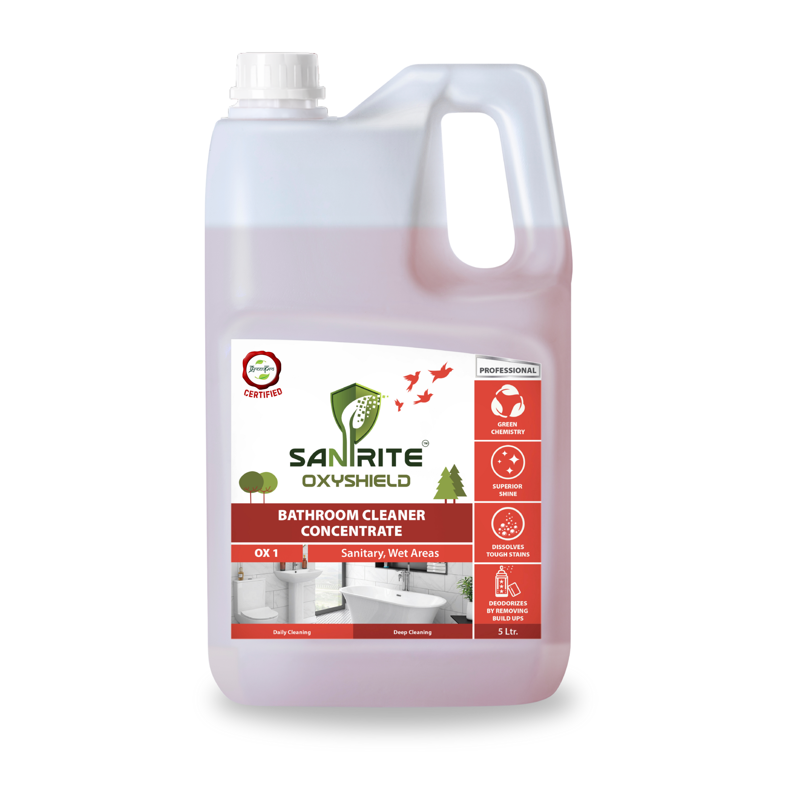 Sanirite Bathroom Cleaner Concentrate - Automation Grade: Manual