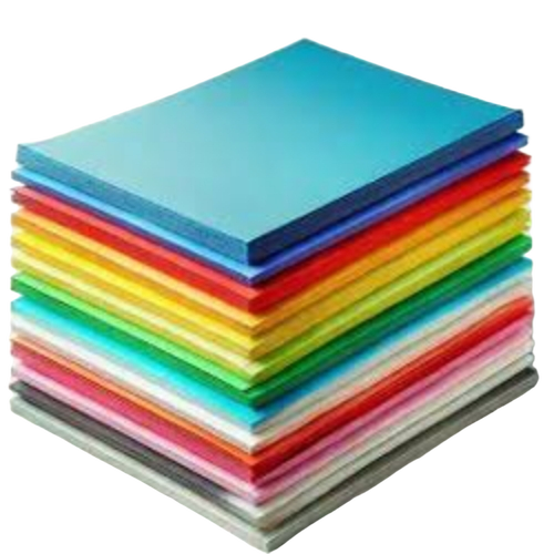 Multi Colour Paper - Paper Sheets, Multi Color | Tear Resistant, Lightweight, Easy Cutting, Eco Friendly, Durable
