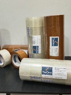 Brown Bopp Self Adhesive Tape - Color: White