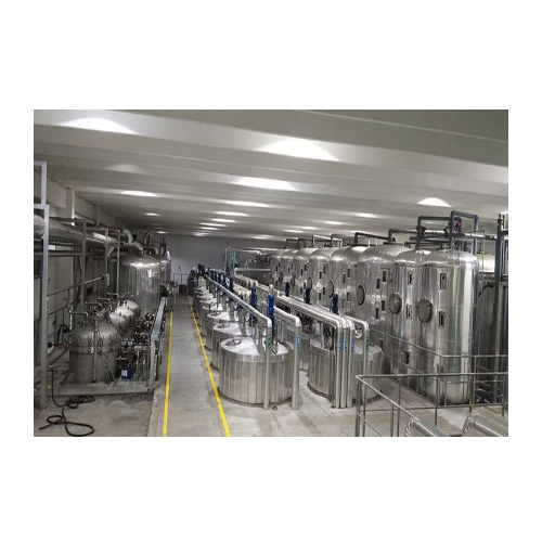 Liquid Glucose Manufacturing Plant - Stainless Steel, Silver Grey, 500-2000 TPD, PLC Control | Automated Starch Hydrolysis, High-Yield Conversion, Energy-Efficient Steam Recycling