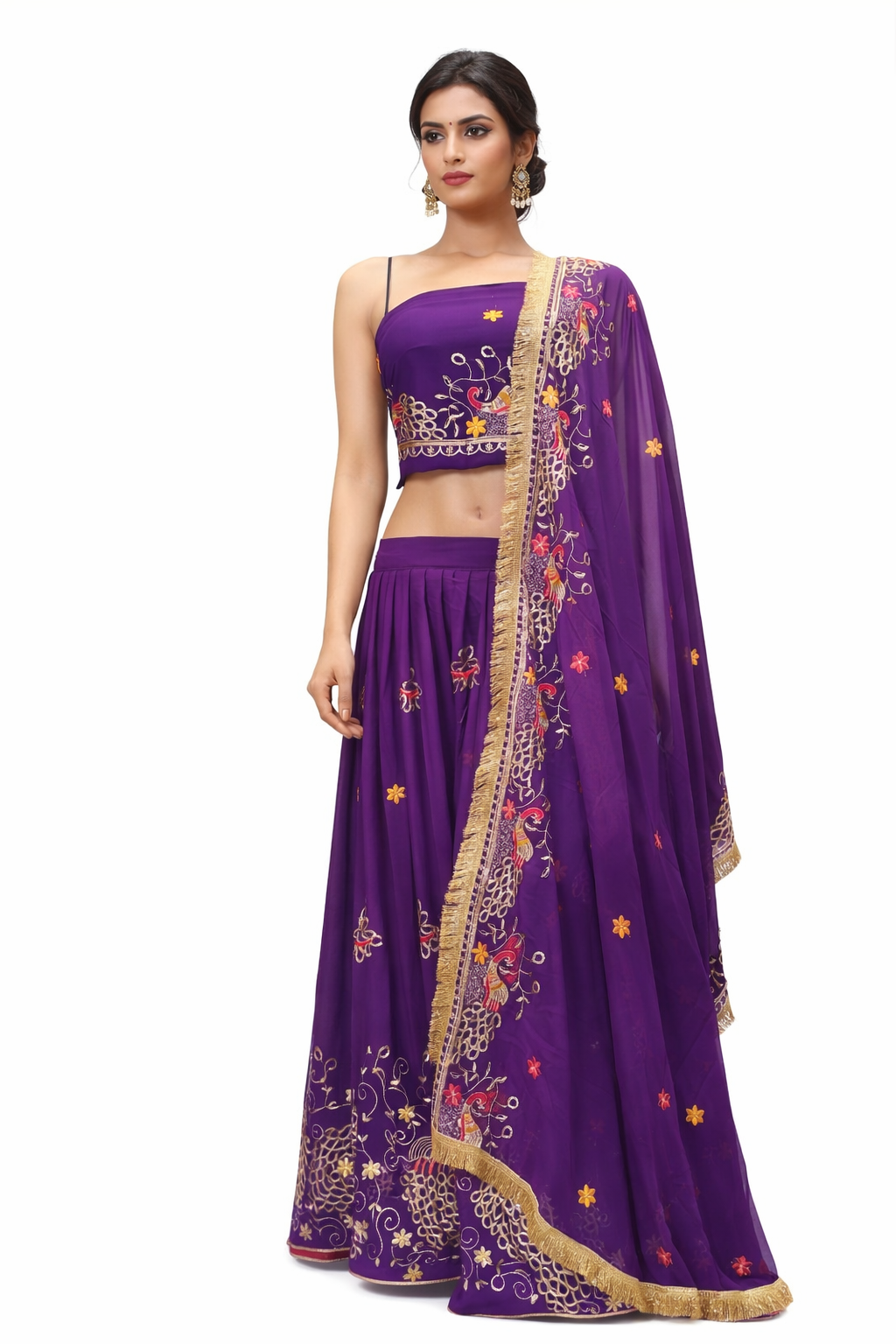Womens Trending Wear Lehenga Choli Set
