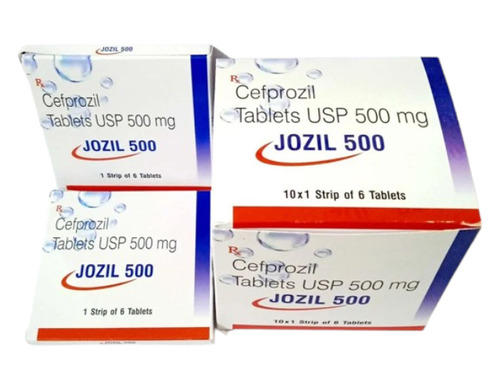 Cefprozil Tablets Usp 500mg - Made In India, Allopathic Medicine | Medicine Grade, Store In Cool & Dry Place