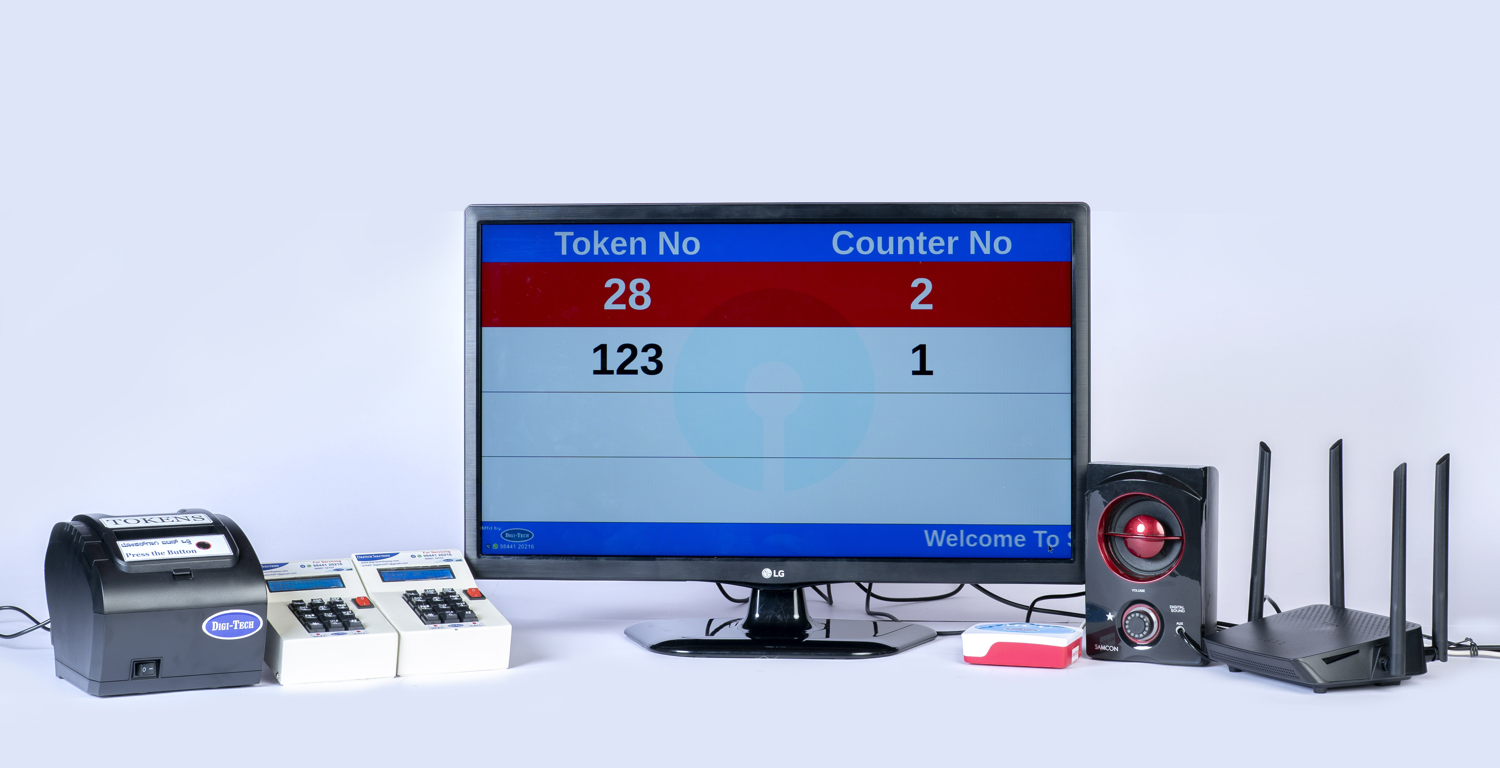 Wireless Q Management System