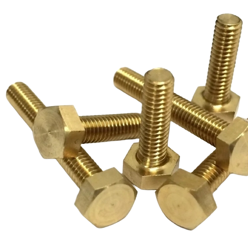 Full Thread Brass Hex Bolt