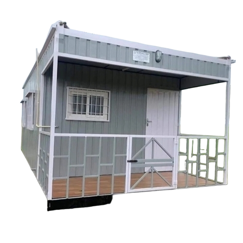 Modular 20ft Ms Portable Building - Metal Sheet Customized Size Multi Color | Lightweight Frame Weather Resistant Easy Installation