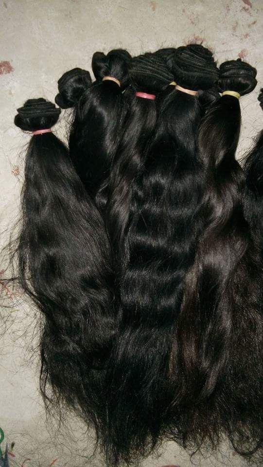 NATURAL RAW INDIAN HUMAN HAIR