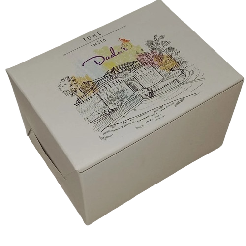 Cake Paper Box - Color: White