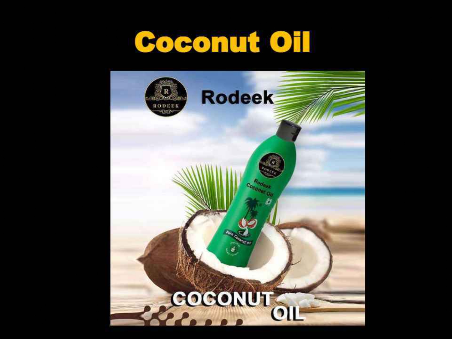 Rodeek Coconut Oil - Application: Increase Energy