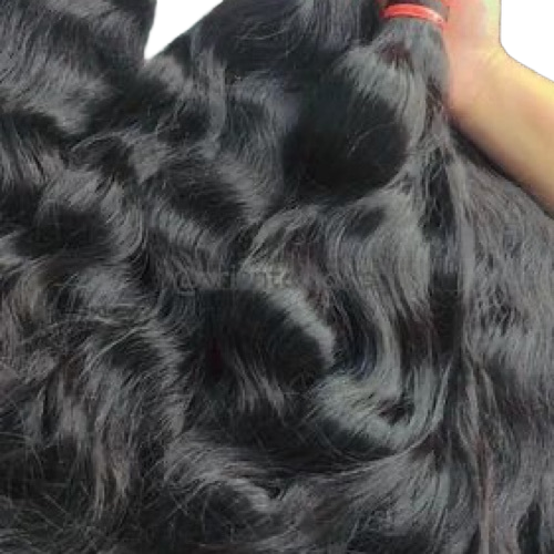Human Hair Wig - 20 Inch Body Wave, Black | Transparent Lace, Customize Size