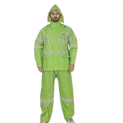 Men Corporate Raincoat - Polyester Material, Standard Size, Multicolor | Waterproof, Comfortable Full Sleeve
