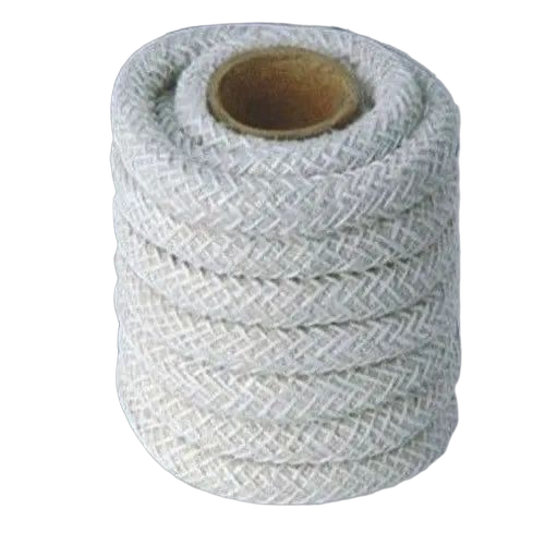 Asbestos Lagging Rope - Fibrous Heat Resistant Material, White, All Sizes | Thermal Insulation, Pressure Sealing, Flexible Strand