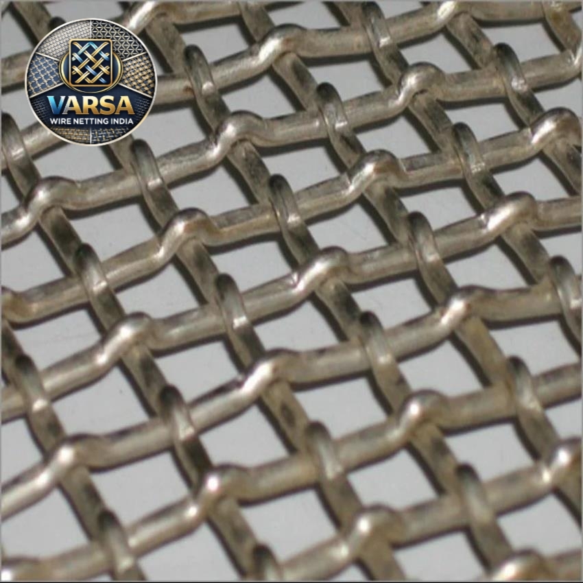 Crimped Wire Mesh - Hole Shape: Square Hole