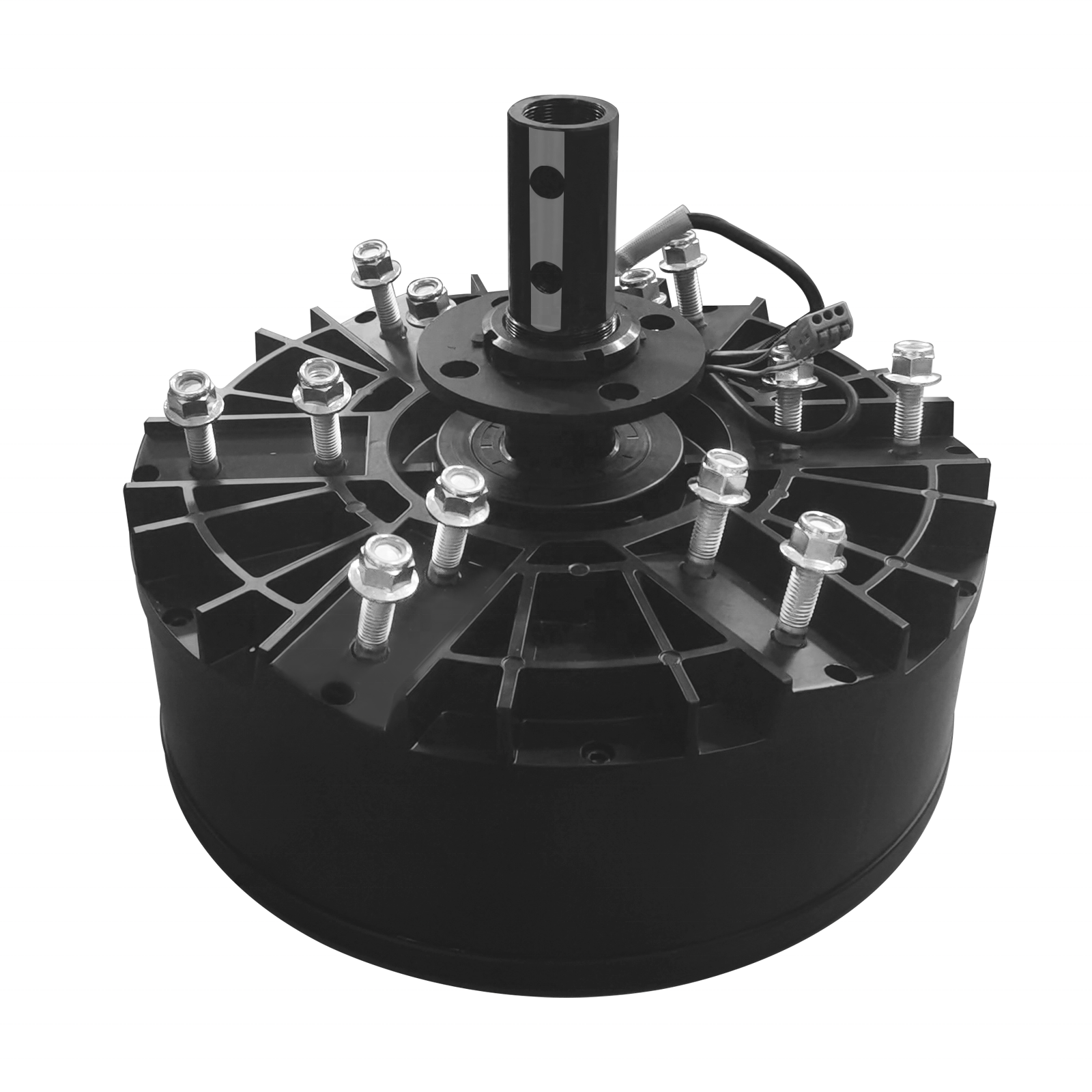 Hvls Fan Motor - Color: Black