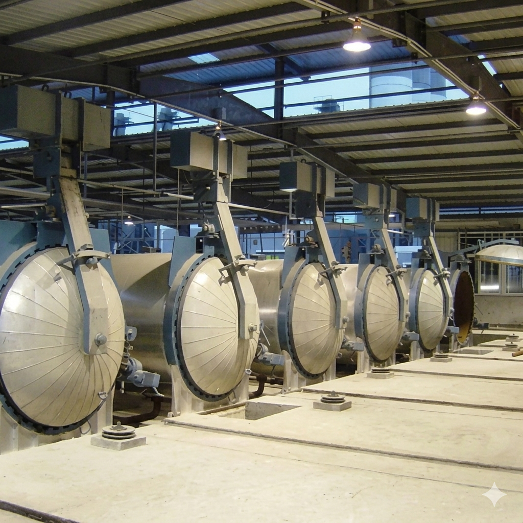 AAC Blocks Manufacturing Machine