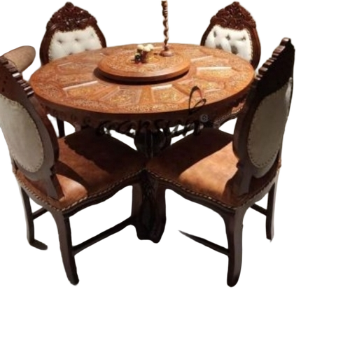 Wooden Bedside - Sheesham Wood, 6 Seater, Brown, Polished | Eco-Friendly, Good Quality Home Furniture