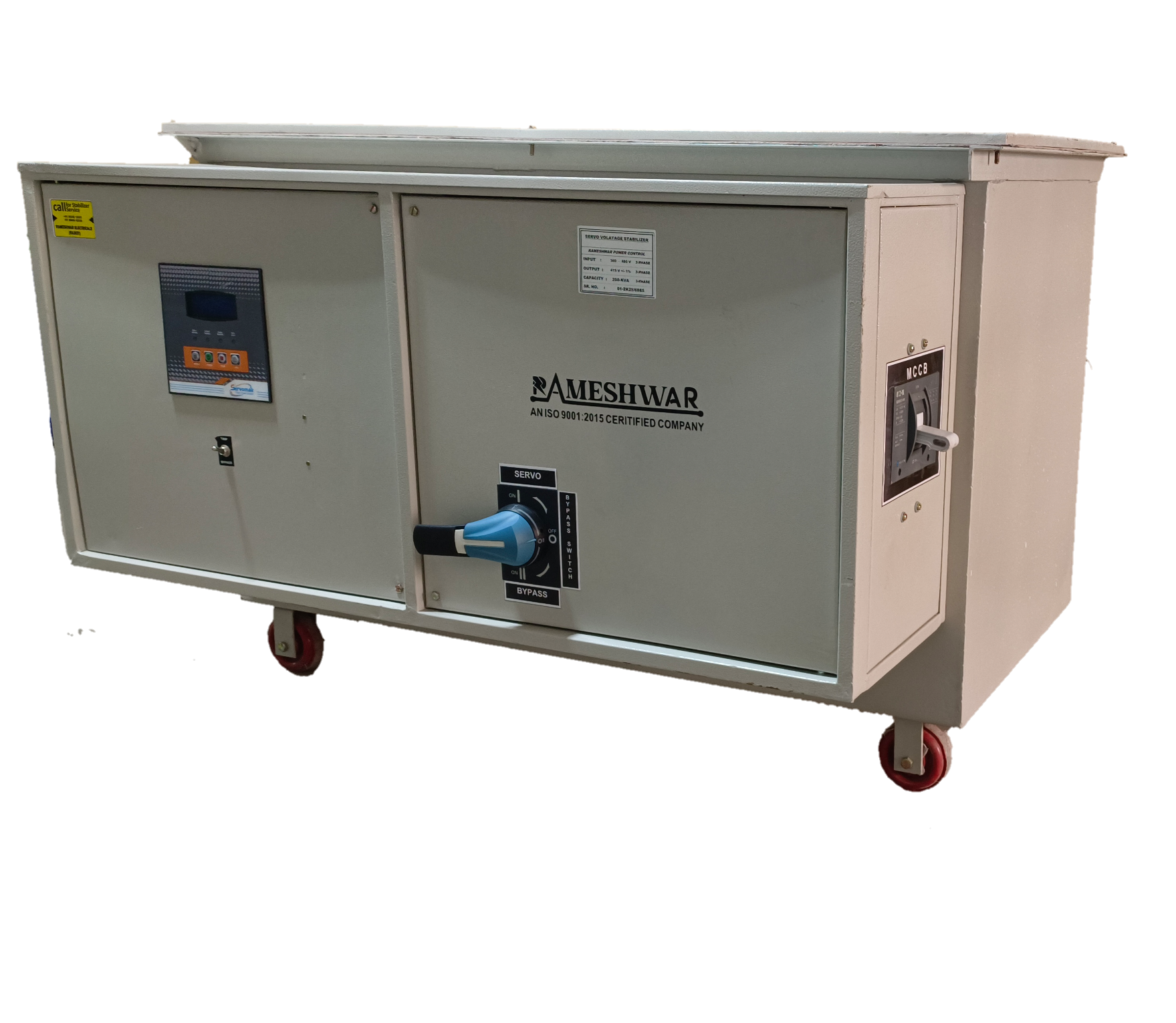 150 Kva Oil Cool Servo Voltage Stabilizer 3 Phase - Ambient Temperature: 0 - 45 Celsius (Oc)