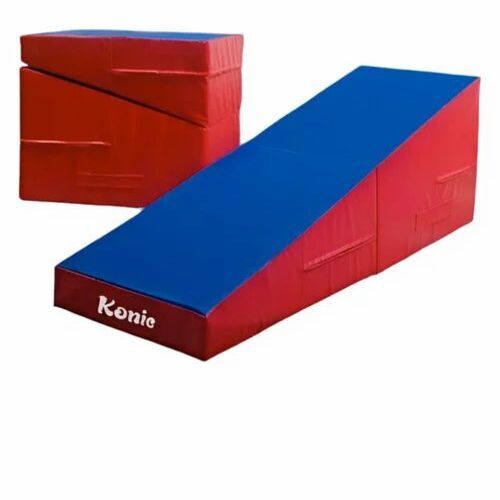 Incline Foldable Gymnastics Mattress - Color: Multicolor