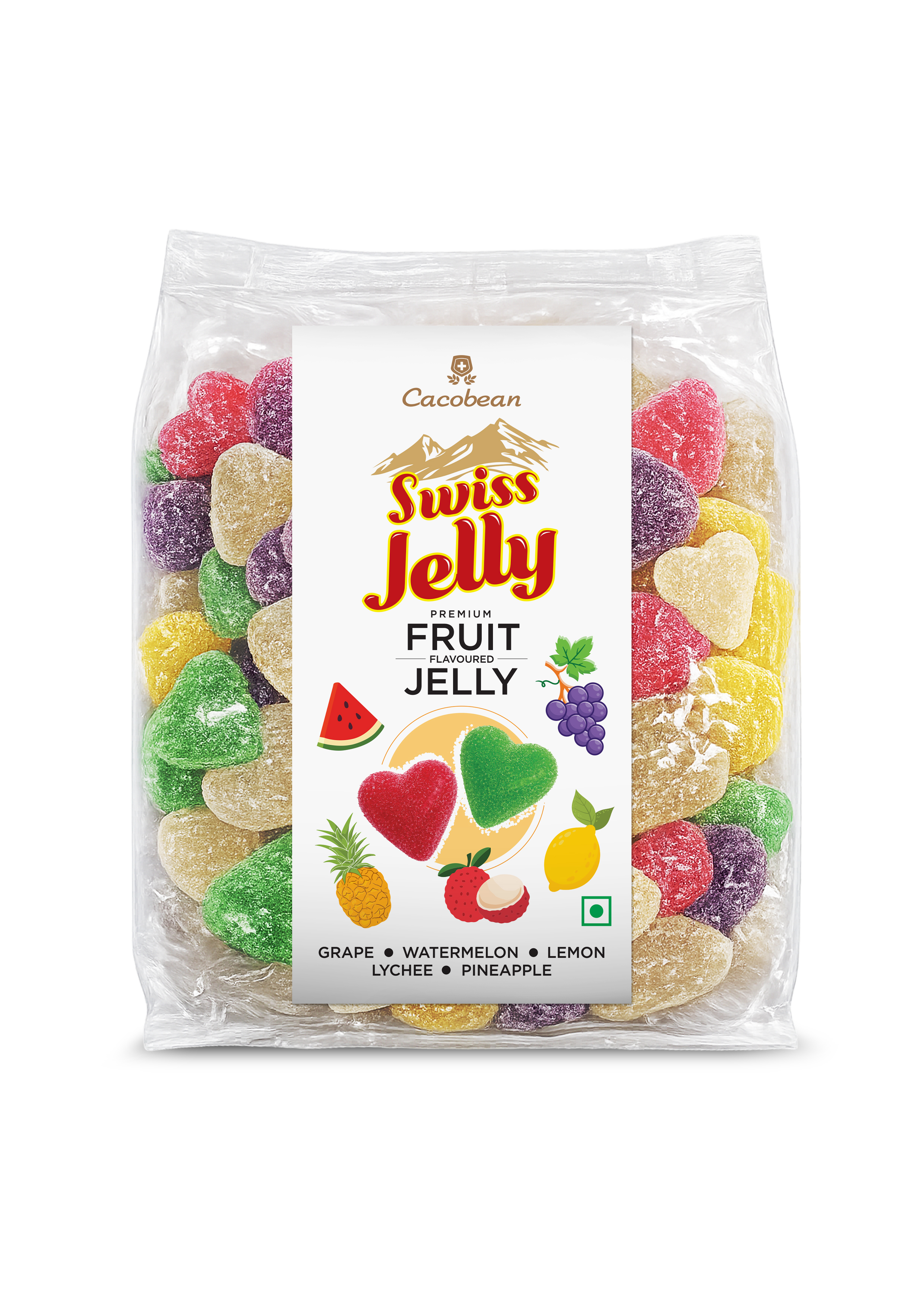 Heart Shape Jelly Candies 1Kg