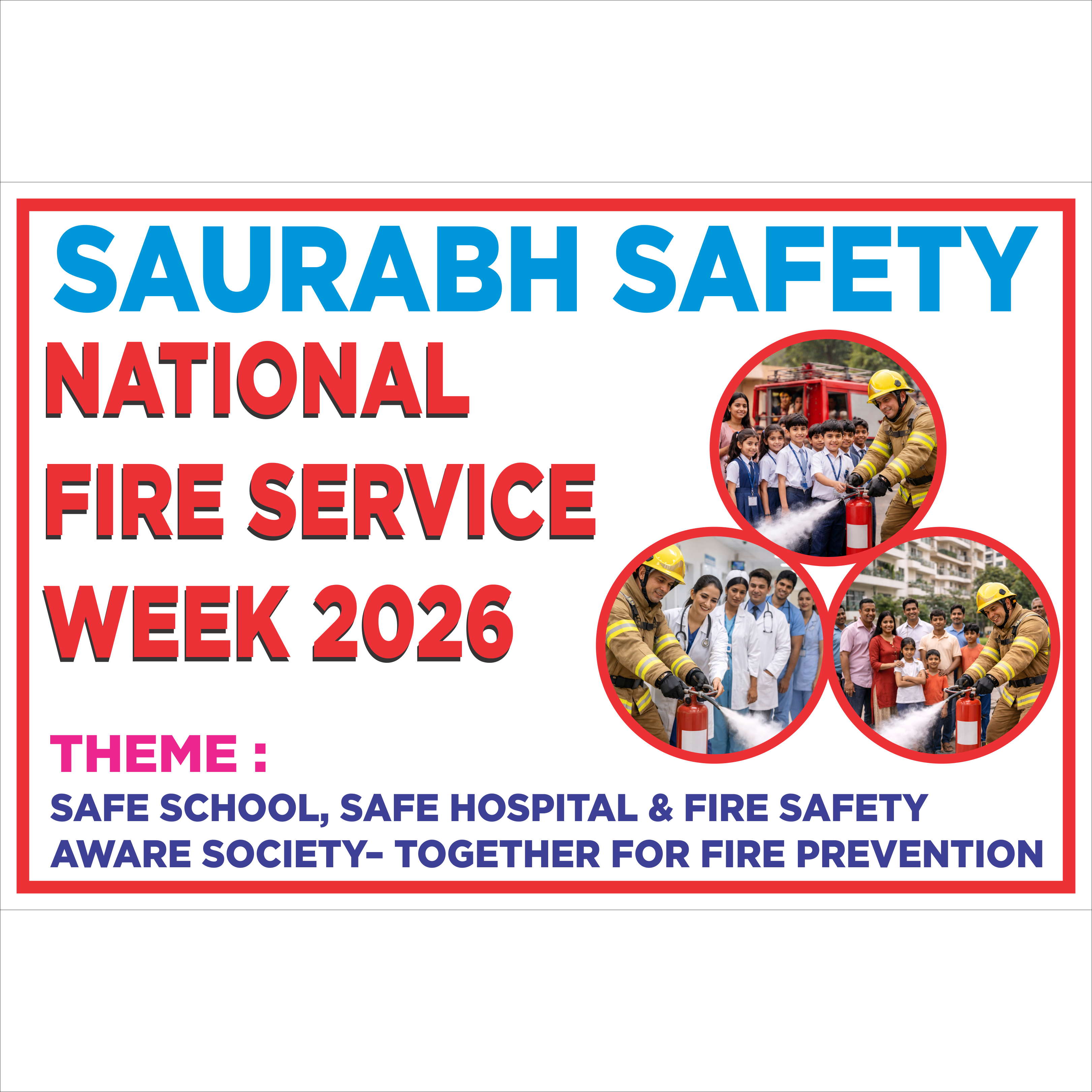 National Fire Service Day Banner