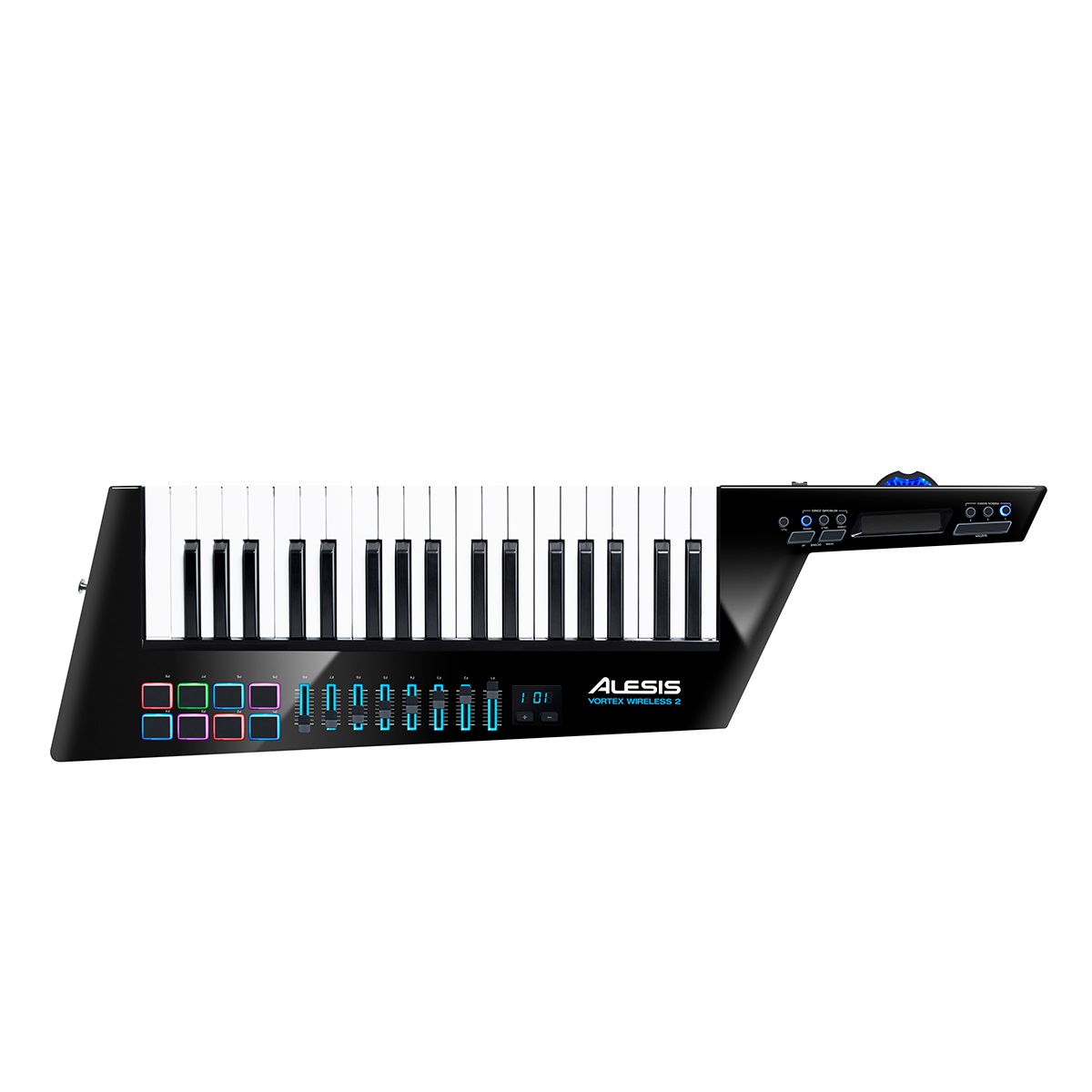 Alesis Vortex Wireless 2 Usb/Midi Keytar Controller Keyboard