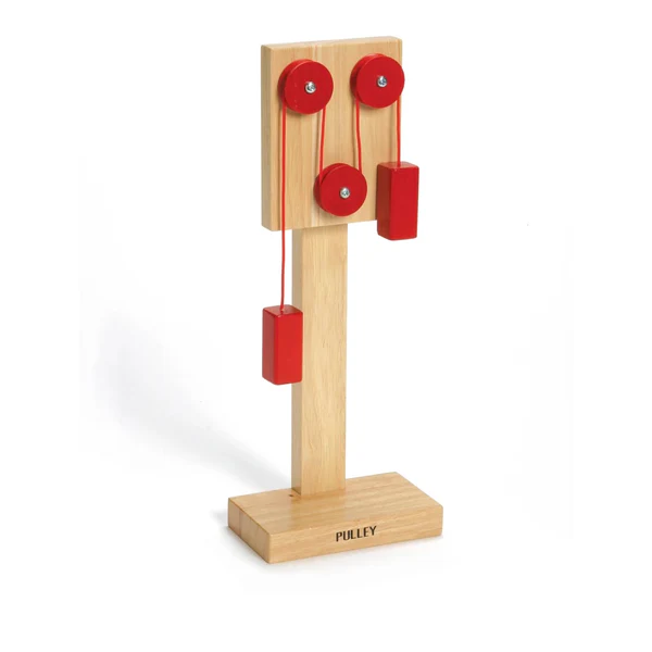 Wooden Pulley System Model - Chain Length: -
