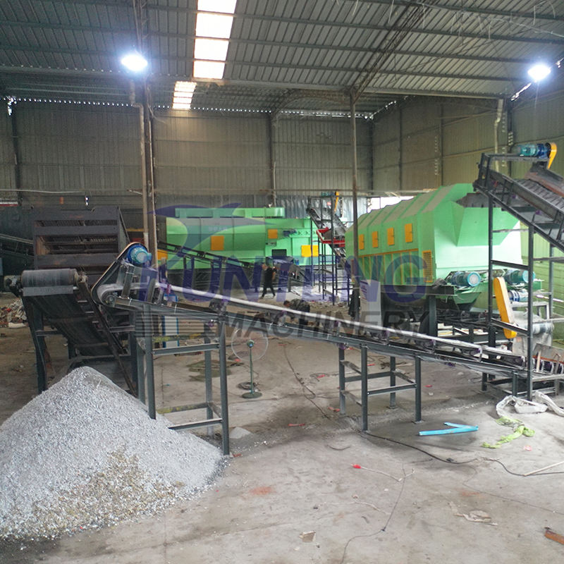 Municipal Solid Waste Construction Decoration Waste Classification And Treatment Production Line, - Capacity: 100 Ton/Day