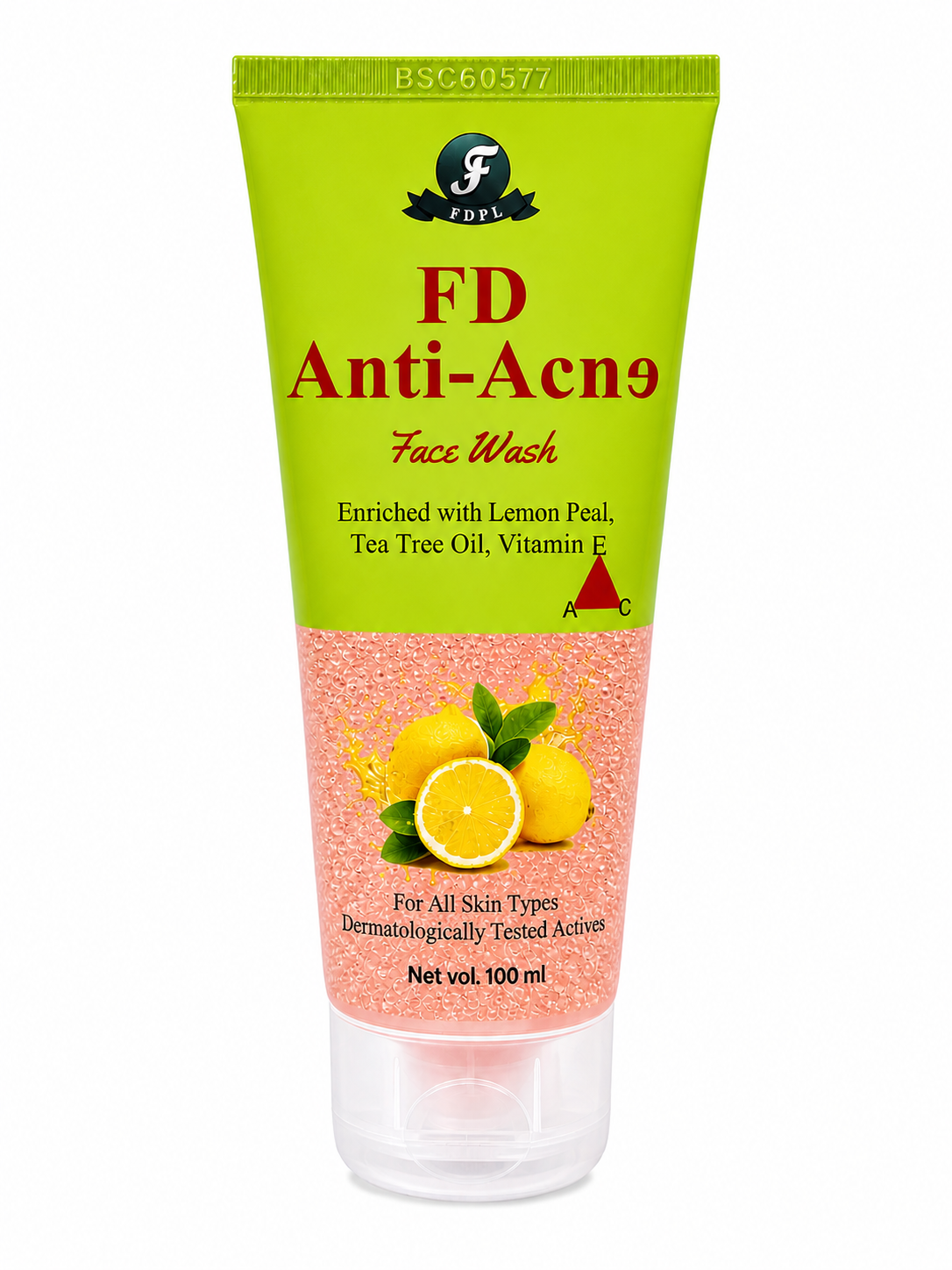Fd Anti Acne Face Wash 100ml - Color Code: Lemon
