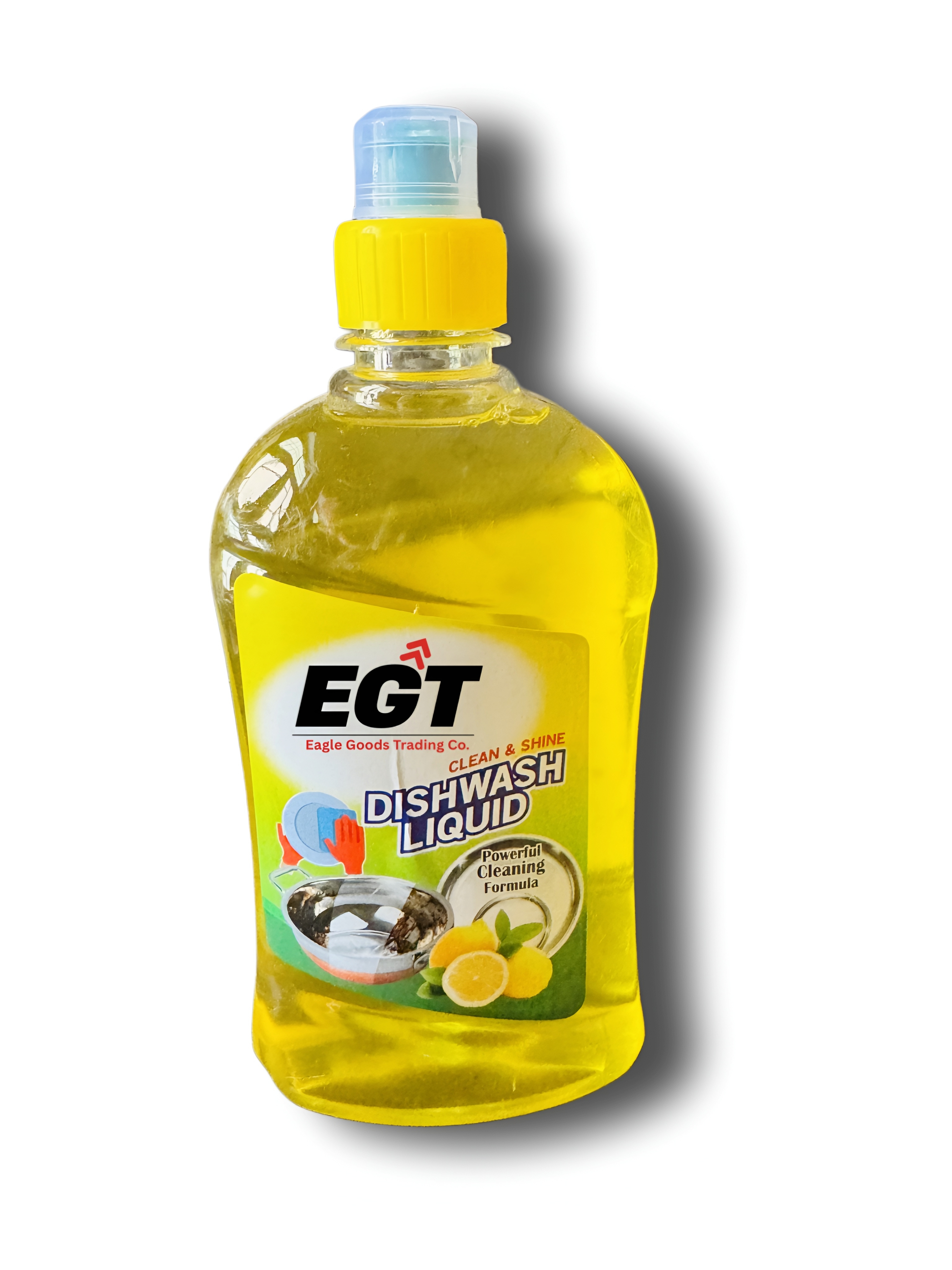 Egt Dishwash Liquid For Utensils | Powerful Grease Remover | Lemon Fresh | Tough On Oil, Gentle On Hands | Kitchen Cleaning Liquid