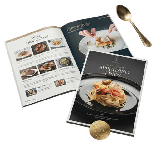 Custom A3 Bookltes - Print Type: Offset Printing