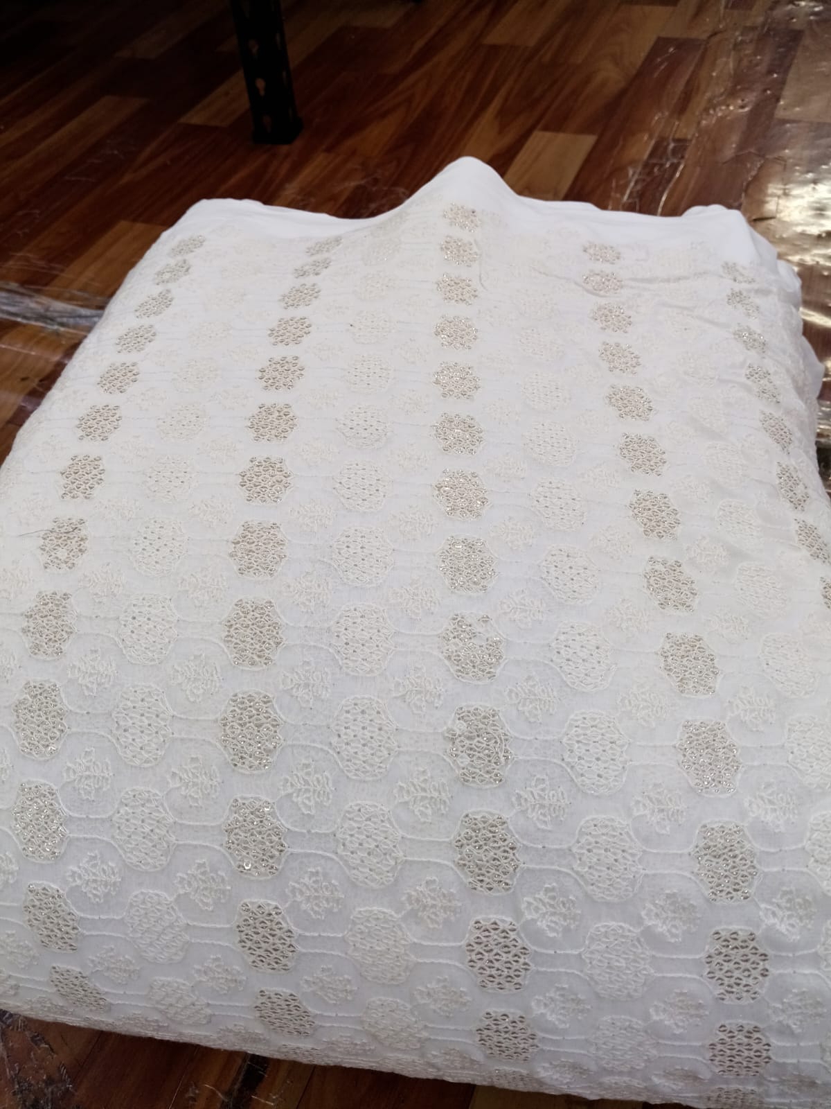 Designer Embroidery Georgette Fabric