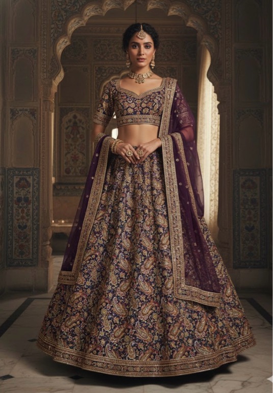 Ladies Designer Lehenga Fabric