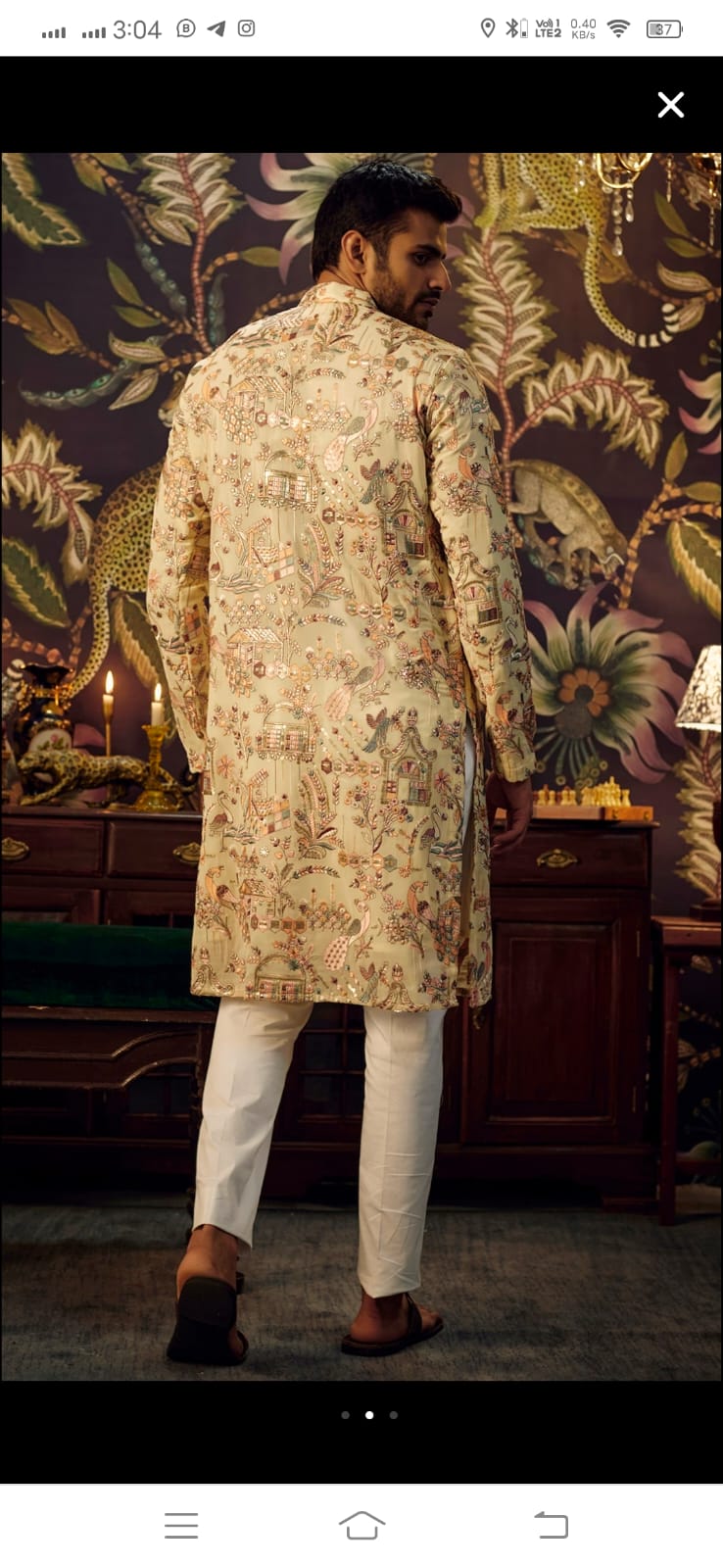 Wedding Sherwani Fabric for Groom