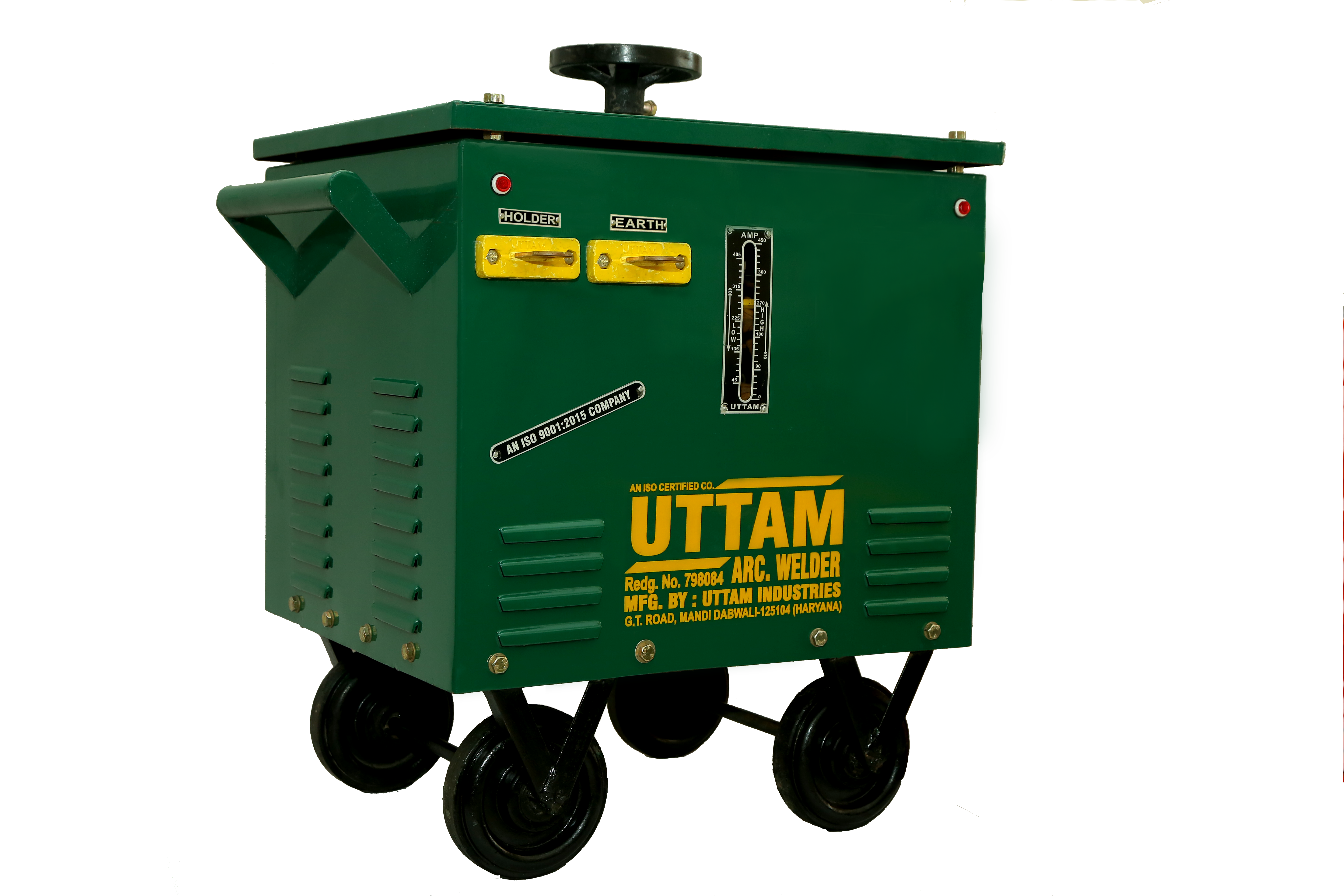 500 Amp Single Holder Welding Machine - Dimension (L*W*H): 450*525*625 Millimeter (Mm)