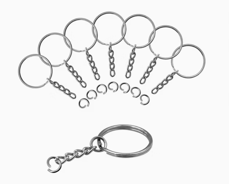 Metal Keychain - Color: All Customer Color