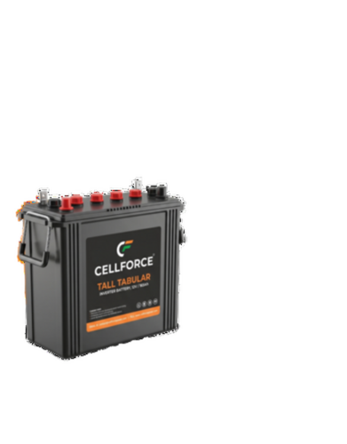 Inverter Battery Tall Tubular 12V/165Ah - Battery Capacity: 1 Ampere-Hour (Ah)
