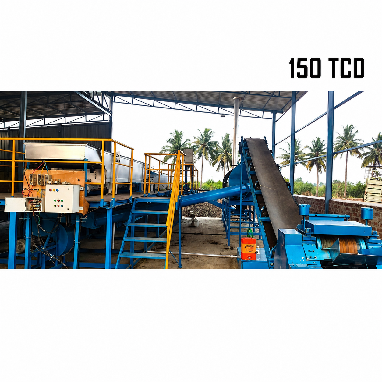 150 Tcd Fully Automatic Jaggery Plant - Color: Silver