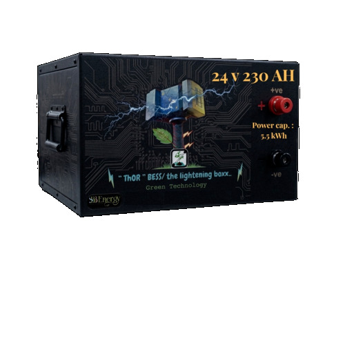 "Thor" Battery 24V 230 Ah - Dimension (L*W*H): 600X300X200 Millimeter (Mm)