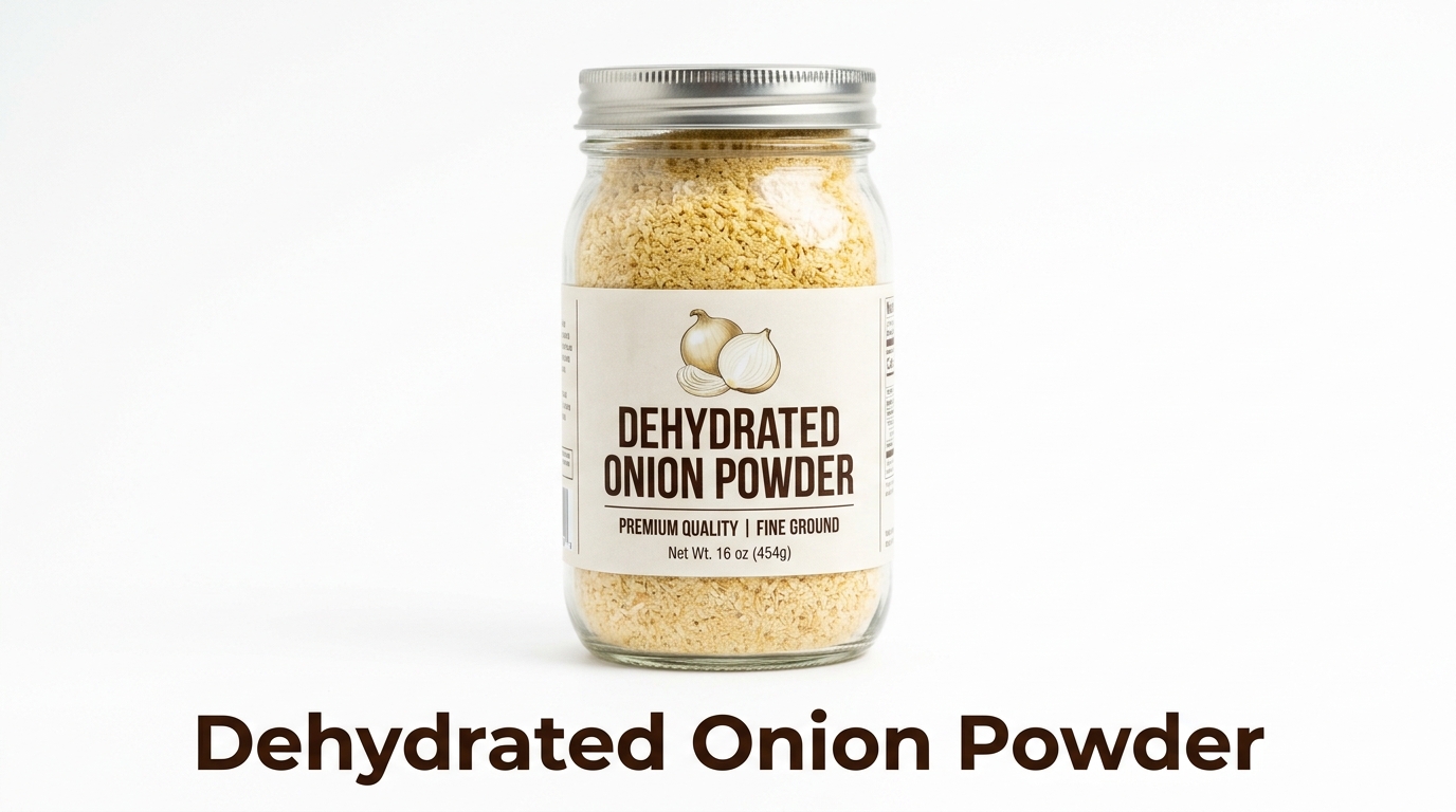 Dehydrated Onion Powder - Color: White / Creamish Off-white