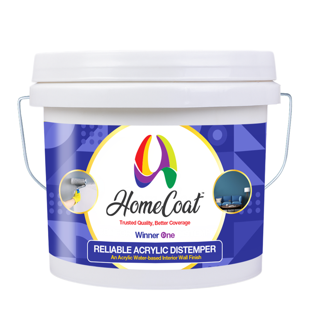 Winnerone Reliable Acrylic Distemper - Color: White