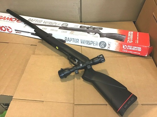 FAST HOT SELLING Gamo Raptor Whisper .177 Caliber Break Barrel Air Rifle with Scope