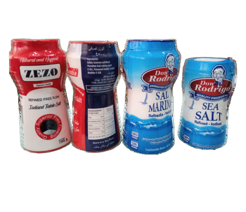Triple Refined Free Flow Iodised Salt - Color: White